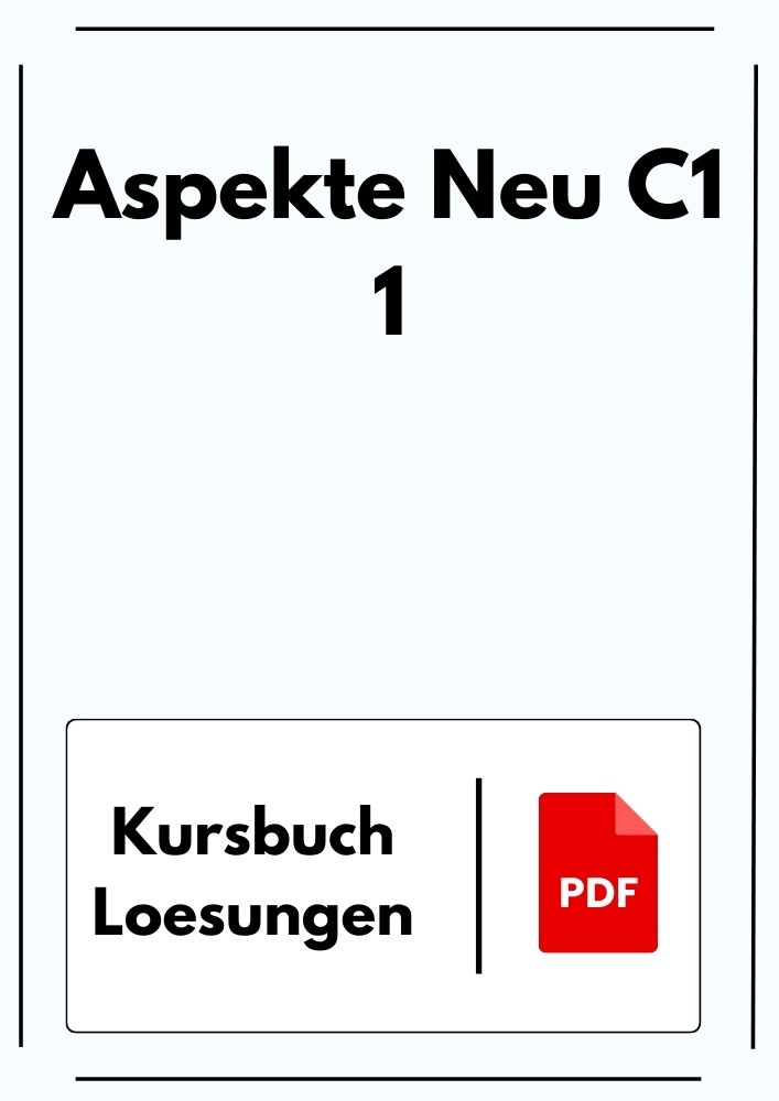 Aspekte Neu C1 1