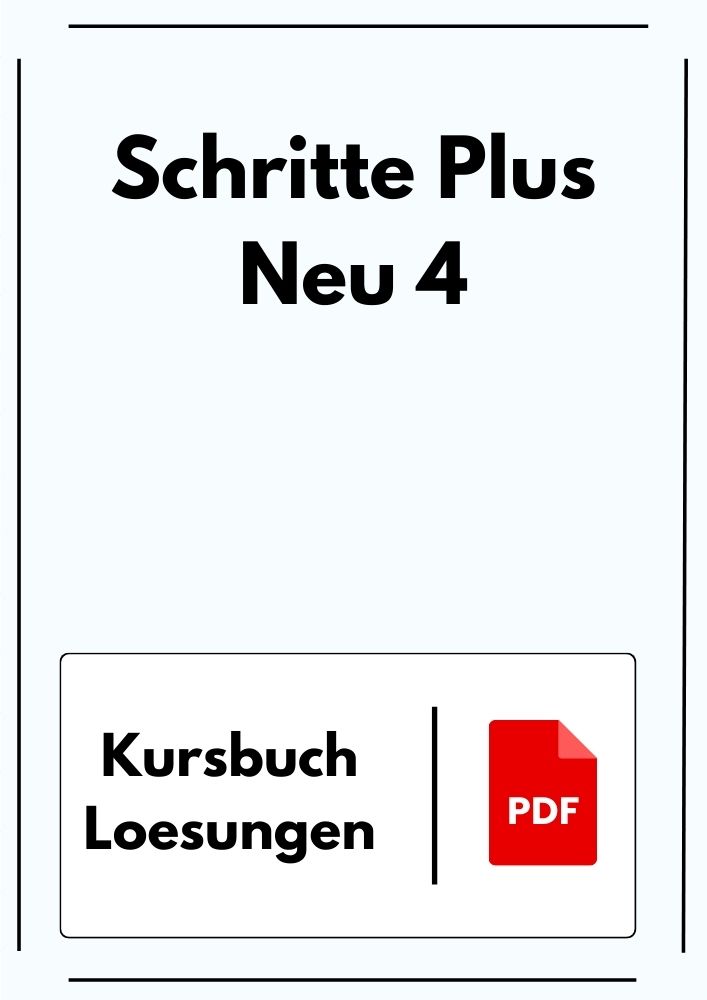 Schritte Plus Neu 4