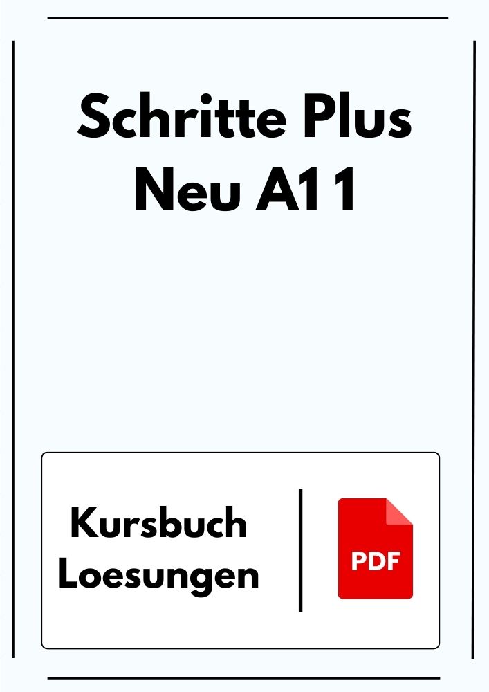 Schritte Plus Neu A1 1